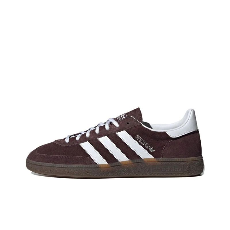 奥莱阿迪达斯adidas originals HANDBALL SPEZIAL 时尚百搭经典运动德训鞋IF8914酒红白