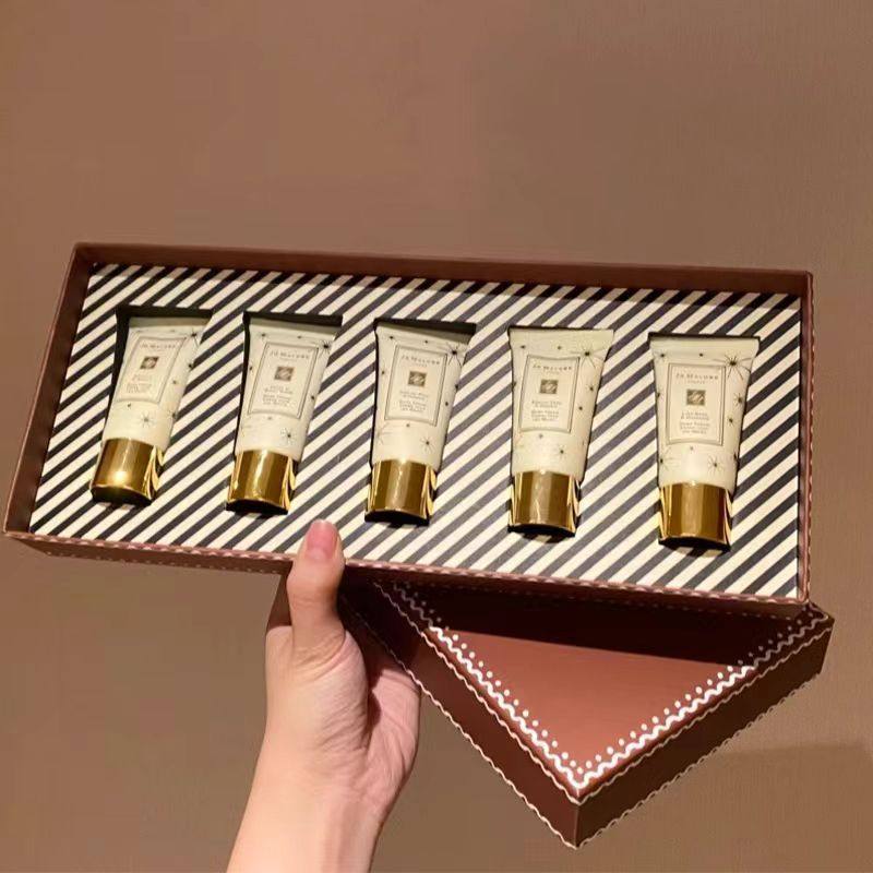 祖玛珑JoMaLone护手霜小样五件套情人节圣诞明星限定礼盒配礼袋伴手礼30ml*5