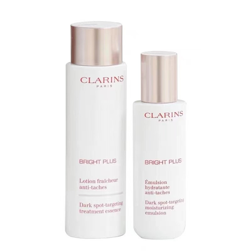 法国CLARINS/娇韵诗美白水乳清透焕白系列水200ml+乳75ml