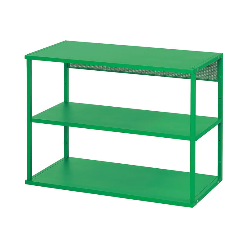 Ikea Platsa Open Shelving Unit Green 80X40X 60cm Iron Shelves