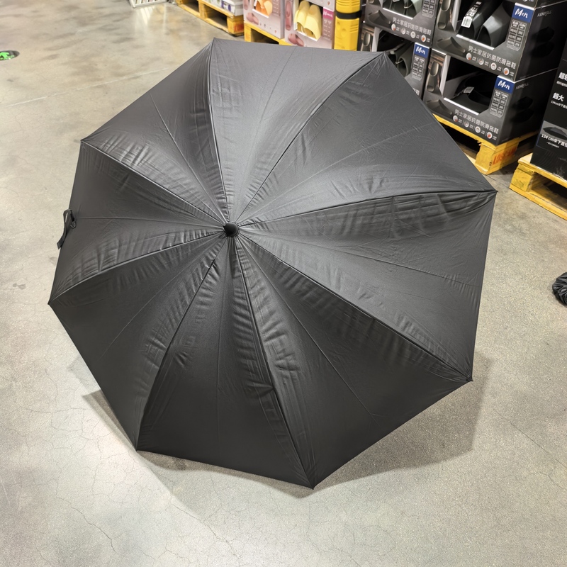 Sambeishi Full Carbon Fiber Lightweight Smart Electric Straight Umbrella, Dual-Use for Sun and Rain, One-Hand Opening and Closing, Black, Lightweight