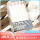 Ikea Ikea Yubra Unscented Stearin Candles, 20 Pieces, White Smokeless Candles for Chandeliers, for Worshiping Buddha