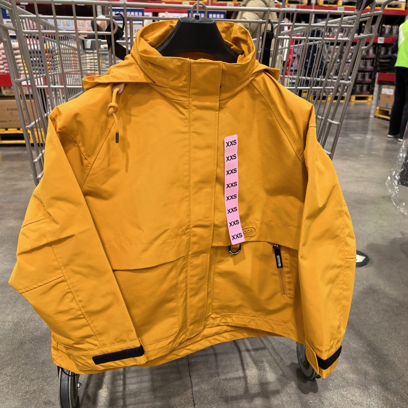Sam's Outdoor European Island Women's Woven Windproof Jacket Short Hiking Mountaineering Outdoor Windbreaker