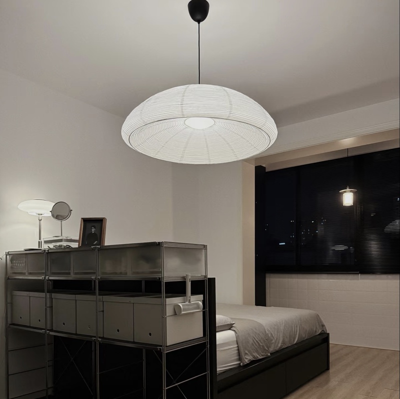 Ikea Ps 2026 Chandelier Shade Handmade 90cm White Lampshade Pleated Living Room Bedroom Dining Room Scandinavian