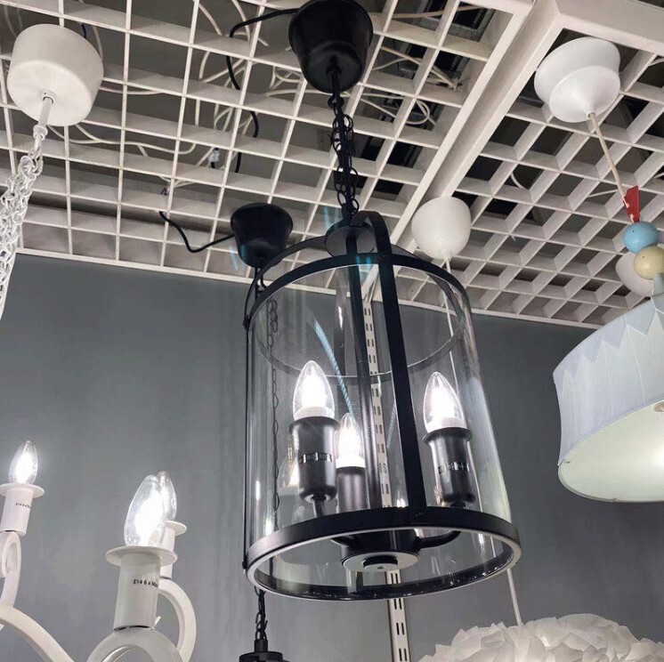 Ikea Garien Decorative Pendant Lamp Shade Without Bulb, Black
