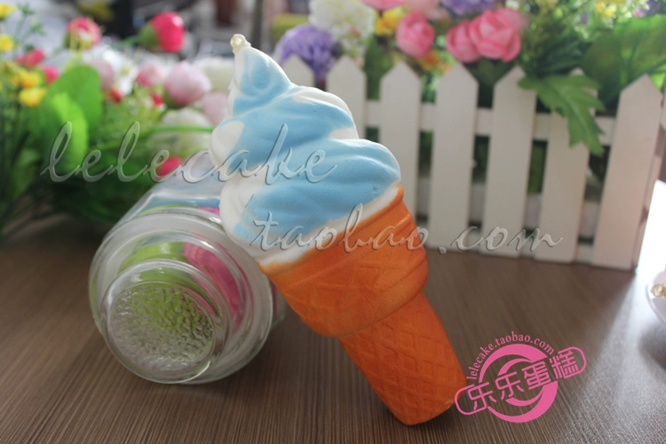 Mô phỏng thực phẩm kem ốc quế thực phẩm mô hình kem kem trang trí cửa sổ trang trí chơi nhà