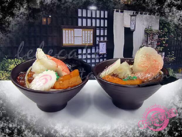 Mô phỏng thực phẩm mô hình thực phẩm Mô phỏng Thực phẩm Nhật Bản sushi ramen Trang trí khách sạn trẻ em chơi đồ chơi nhà xe đồ chơi trẻ em