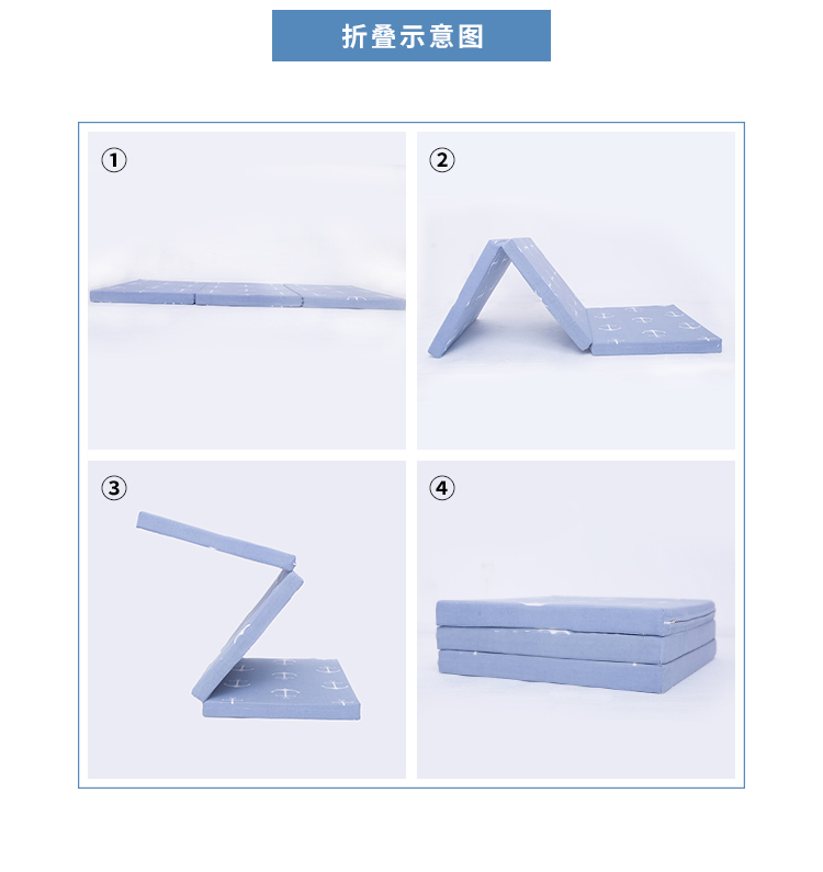 Dày có thể gập lại mật độ cao mật độ thân thiện với môi trường mat NAP mat ăn trưa nghỉ mat mat sàn mat nệm nệm thoáng khí đệm
