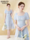 Ziwei·Yisha Bufe French Square Neck Printed Slim Dress 2026 Summer New Elegant Slimming A-Line Dress