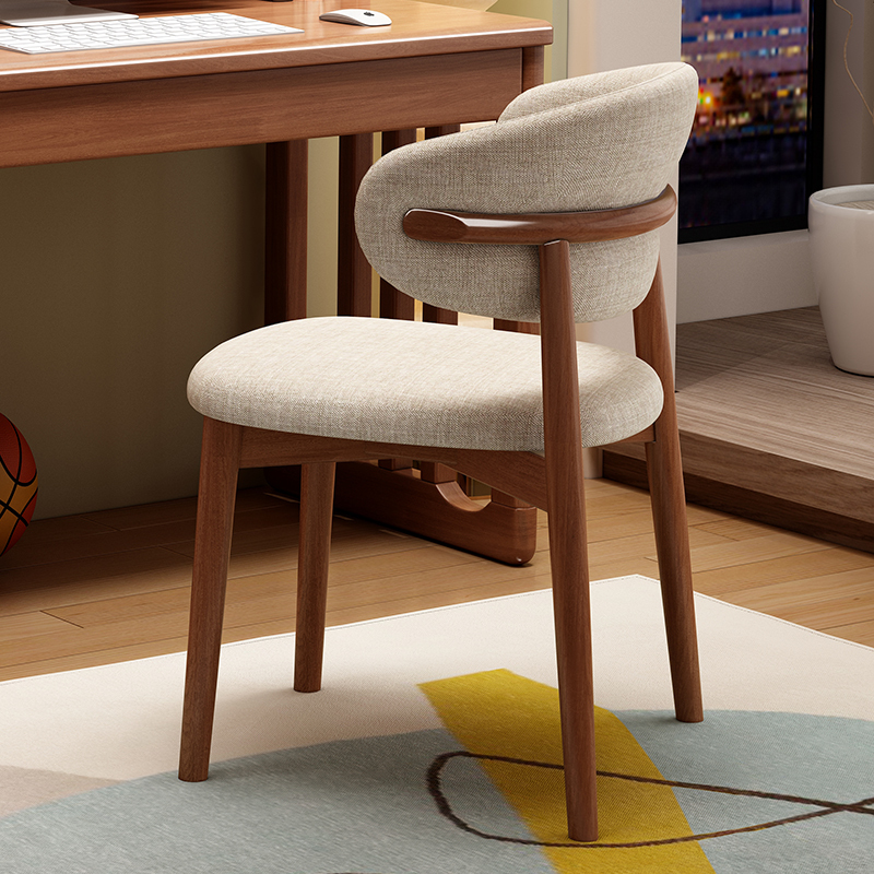 Nordic Solid Wood Dining Chair Modern Minimalist Home Leisure Chair Study Computer Chair Bedroom Student Desk Chair Nordic Solid Wood Dining Chair Modern Minimalist Home Leisure Chair Study Computer Chair Bedroom Student Desk Chair