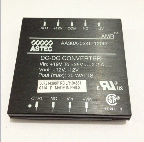 AA30A-024L-120D ASTEC 24v down -12V30W