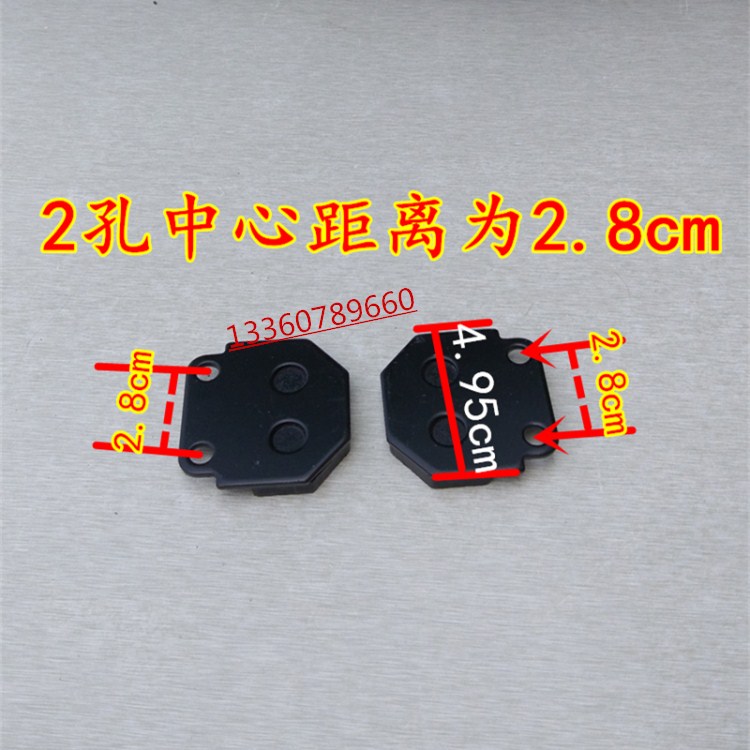 Phanh xe máy hoàng tử Suzuki Wang GN125 Haojue khoan Leopard GXS125 Qianjiang QJ125 phanh đĩa trước - Pad phanh giá bố thắng xe máy