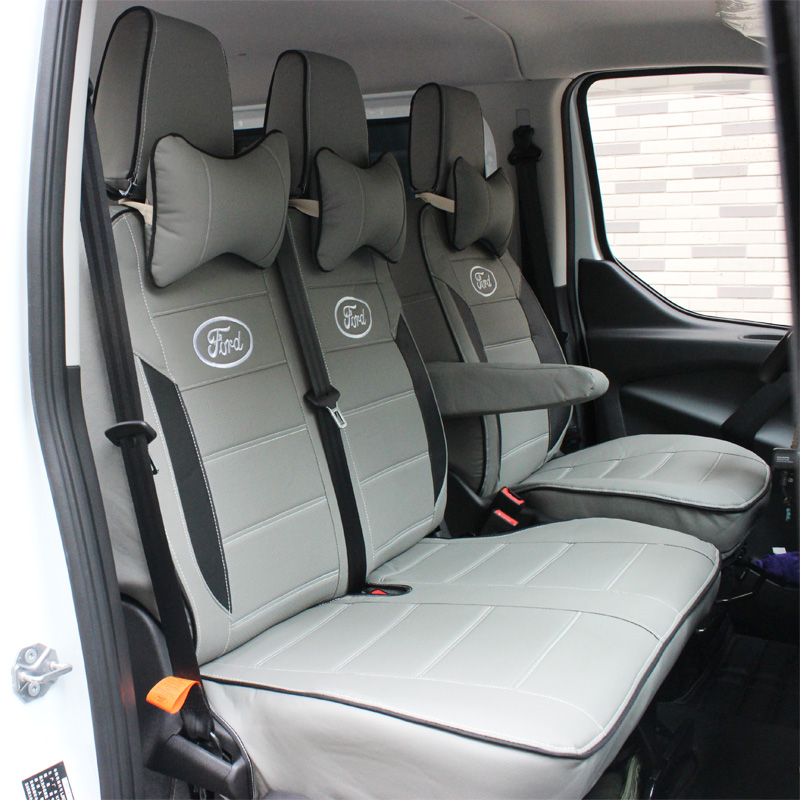 Ford Transit seat cover 6-seat 3-seat all-inclusive waterproof and washable leather new generation classic Transit Jiangling Teshun