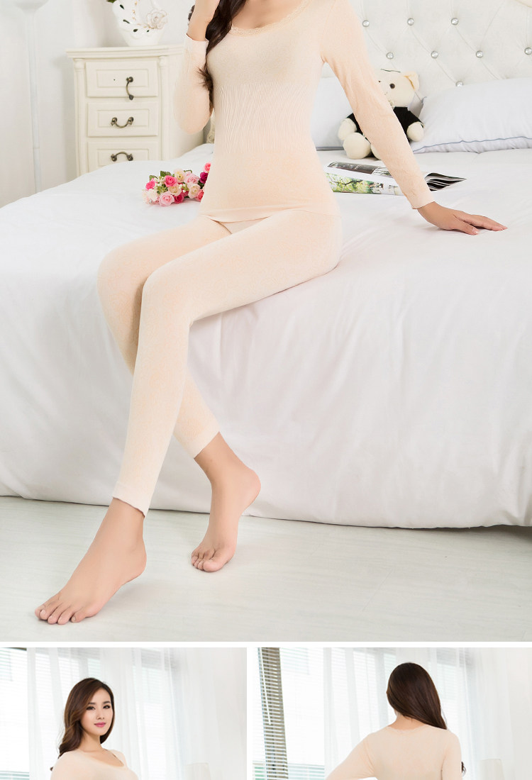 Sous-vêtement thermo jeunesse simple en viscose - Ref 755547 Image 14