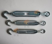 Factory direct sales galvanized blue screw M14 wire rope tightener tensioner open body CO type turnbuckle