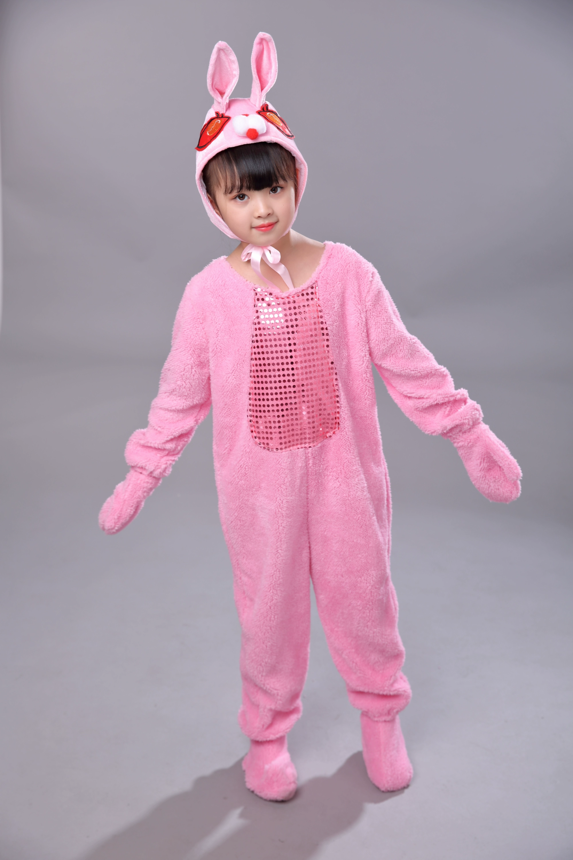 New Children Day Children White Rabbit Performance Quần áo Mẫu giáo Bunny Sân khấu Biểu diễn Trang phục Thỏ Dance Trang phục