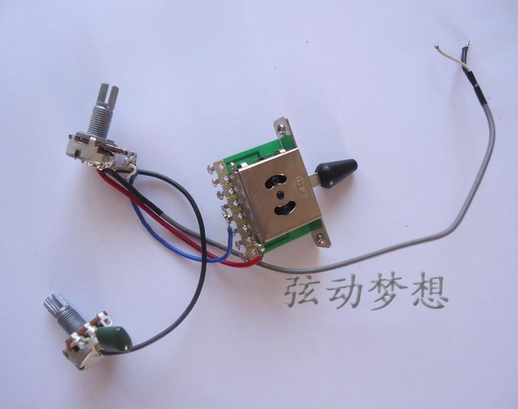 TELE IB Thai to electric guitar volume tone color control line complete circuit accessories DIY personality accessories