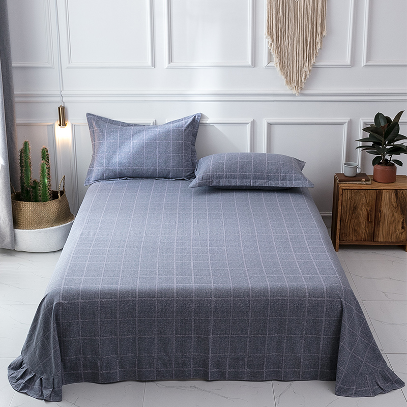 Mùa thu và mùa đông dày chà bông dày 1,8 / 2m giường đôi 100% cotton đơn giường đơn 1,2 / 1,5m - Khăn trải giường thảm lông trải giường ngủ
