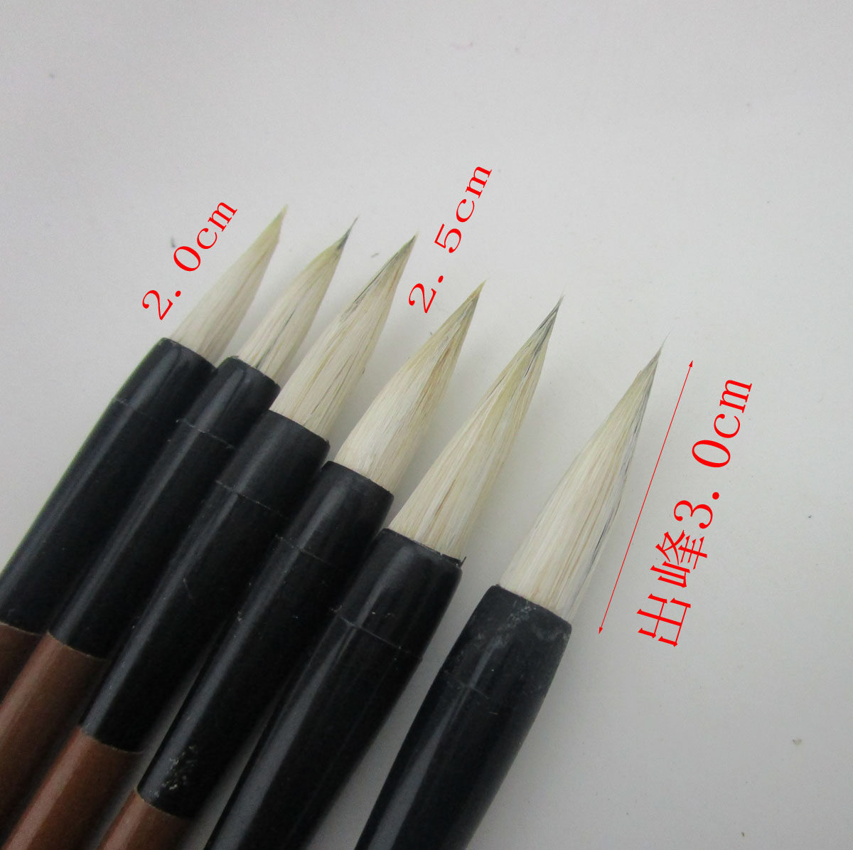 Wholesale plastic rod keys and white clouds pen refined wolf - label beginners practicing paint with brush