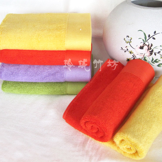 Oulinya Ecological Bamboo Spinning Towel Bamboo Fiber Towel Children's Towel Square Towel XM011 012 013