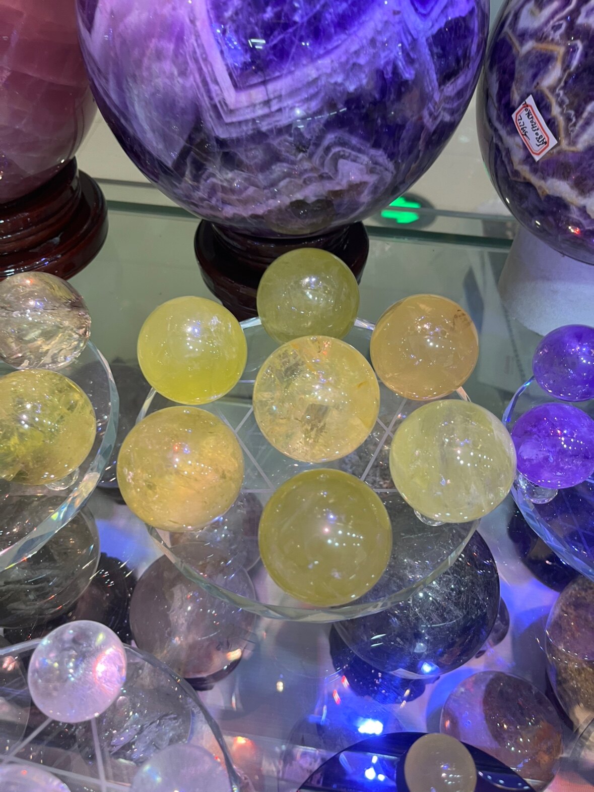 东海水晶原石风水球