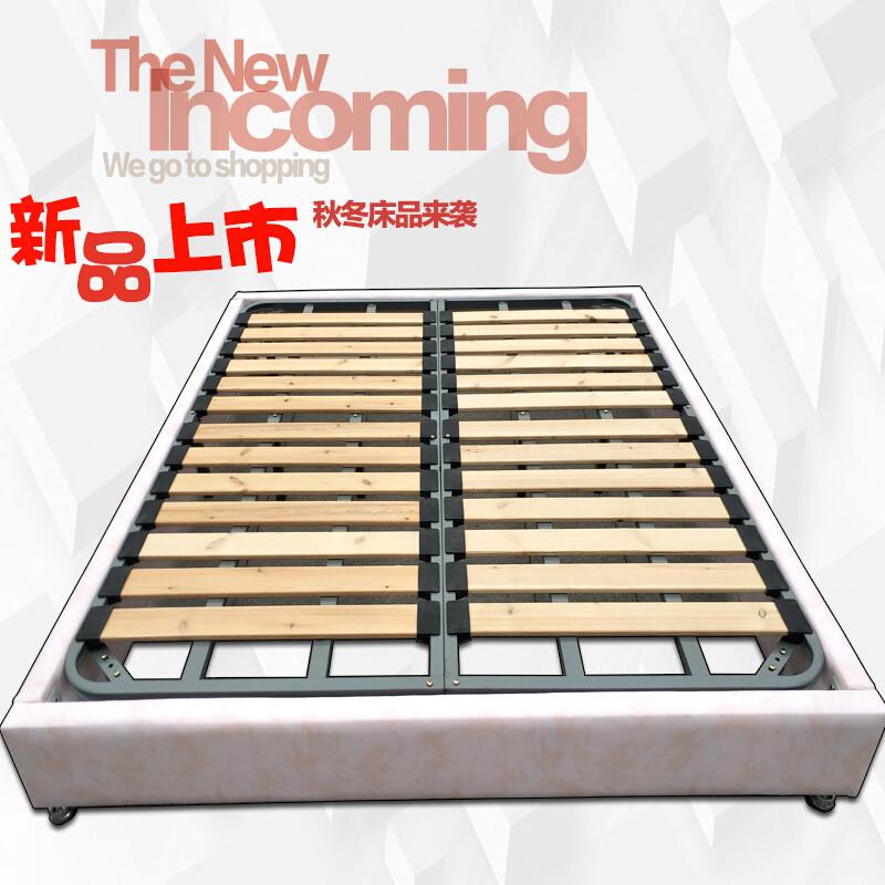 Wood mattress hardboard folded solid wood skeleton single bed board 1 5 m double 1 8 m tatami