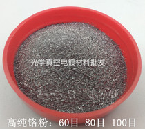 Vacuum coating chromium