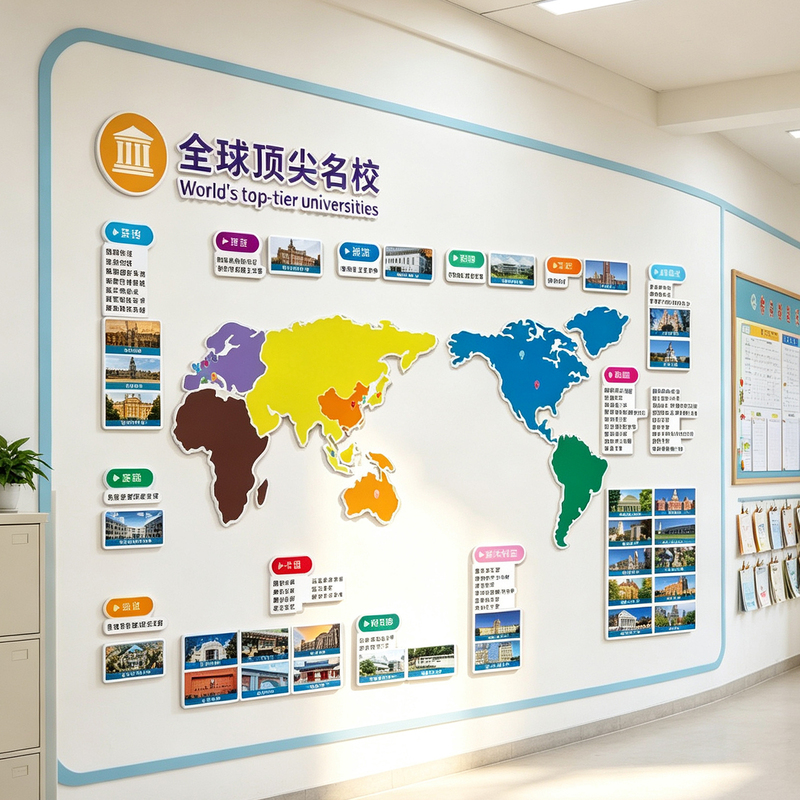 Global Distribution Map of Prestigious Universities, Key Double-First-Class Universities, University Wall Posters, Foreign Prestigious Institutions, Classroom Decoration Global Distribution Map of Prestigious Universities, Key Double-First-Class Universities, University Wall Posters, Foreign Prestigious Institutions, Classroom Decoration