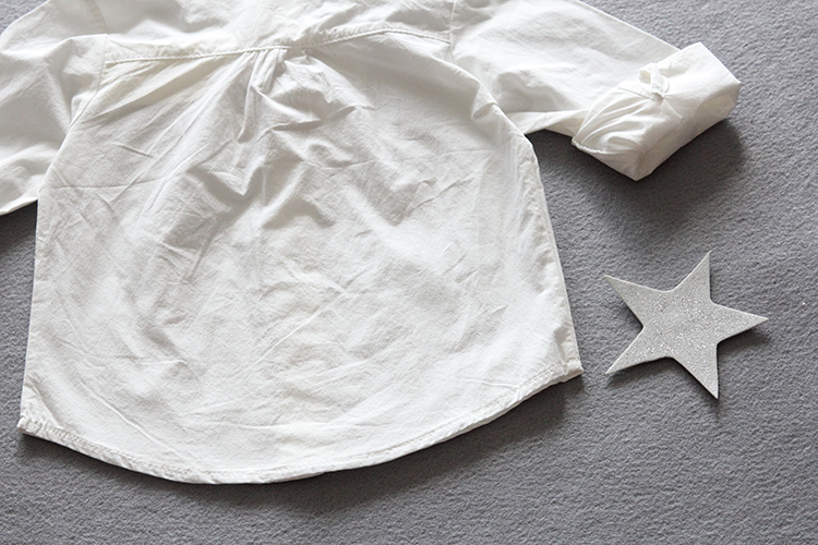 Chemise fille à manche longue en coton - Ref 2085684 Image 19