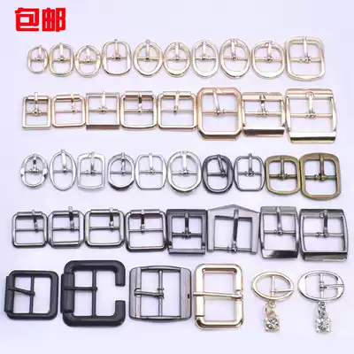 Women's sandals button one-word shoelace metal adhesive hook around the neck side hook button hardware shoe buckle accessories