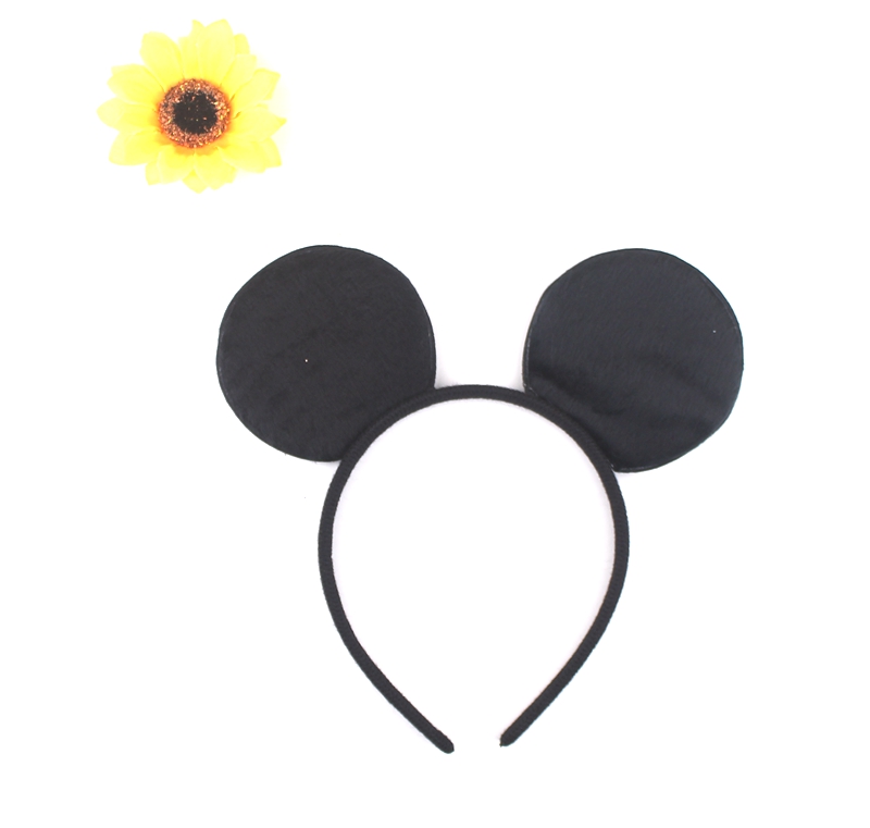 Children's Day cartoon headwear shape cute Mickey Mouse headband Cute Mickey Minnie bow headband Hairband