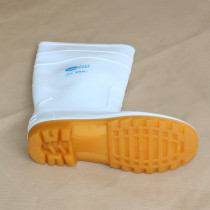 High help with acid and alkaline water shoes oil resistant water shoes Rain shoes White Rain shoes Rain boots Industrial hotel Rain shoes