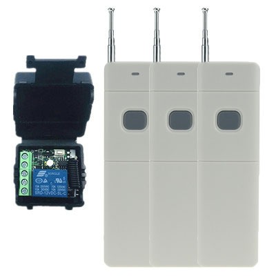 Remote wireless remote control switch access control remote control 12V single-channel lamp electric control door magnetic lock controller 12V