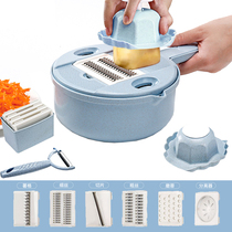 Kitchen vegetable cutting artifact Potato shredder shredder artifact Household grater Multi-function vegetable cutter Fruit slicer