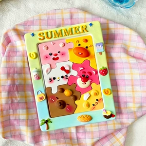 Раскраска, кукла, рюкзак, игрушка для мальчиков и девочек, DIY, с медвежатами, граффити