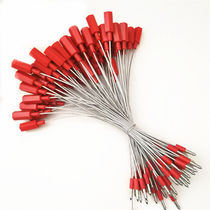 Disposable steel wire lead seal for plug-in logistics seal container container truck lead seal blocking 25CM 100 100 bar
