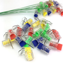 Disposable lead seal water meter electric meter seal theft lead seal tie seal plastic lead seal measurement lead seal closure buckle