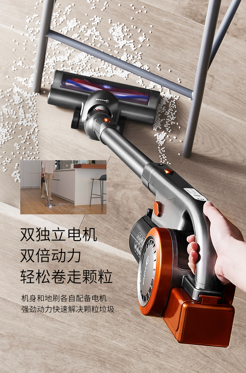 máy hút bụi công nghiệp cũ Đức không dây sạc máy hút bụi nhà quạt im lặng ngoài xe cầm tay lớn hút nhỏ hút lông thú cưng - Máy hút bụi