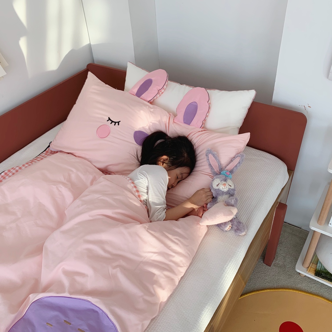 Four Seasons Universal Children's Great Boy Cartoon Children Full Cotton Sleeping Bag Anti-Kick Kindergarten Afternoon Nap Quilt Core Removable