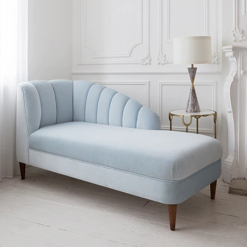 Ткань, диван для гостиной для спальни для отдыха из натурального дерева, в американском стиле