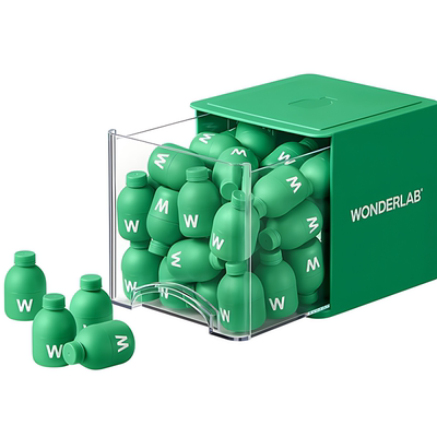 万益蓝wonderlab s100益生菌粉小绿瓶成人体重代谢管理官方正品