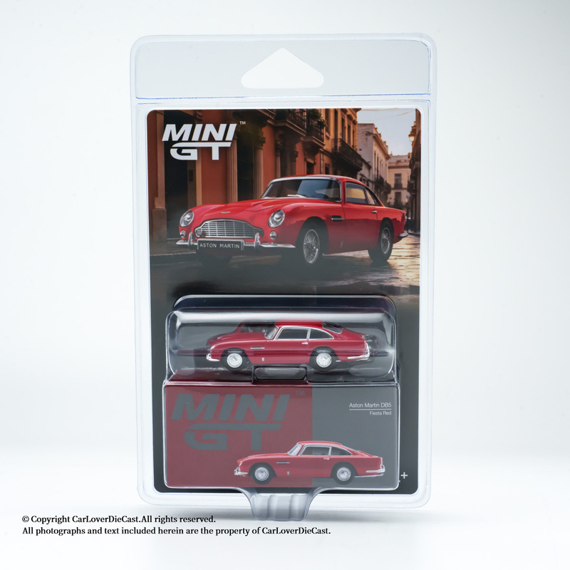 [in Stock] Mini Gt1:64 # 1305 Aston Martin Db5 Red Car Model