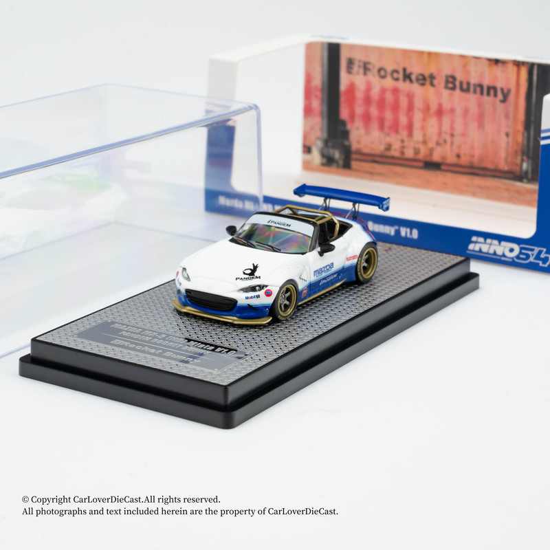 [Craftsmanship in Stock] Inno 1:64 Mazda Rocket Bunny Mx5 Alloy Car Model
