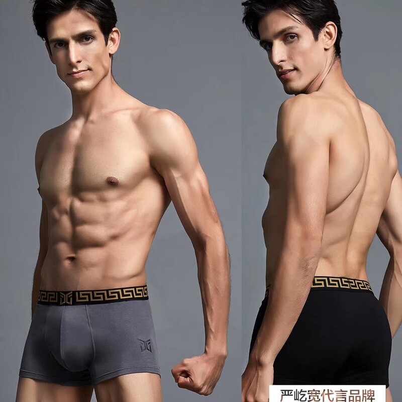 Ruoman Dige Series of Boxer Briefs Are Antibacterial, Comfortable and Breathable Men's Underwear, and Are Made with Imported American Pima Cotton Ruoman Dige Series of Boxer Briefs Are Antibacterial, Comfortable and Breathable Men's Underwear, and Are Made with Imported American Pima Cotton