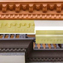 Eaves line mold villa self-built house European-style gutter along the eaves line cornice waist line exterior wall decoration template