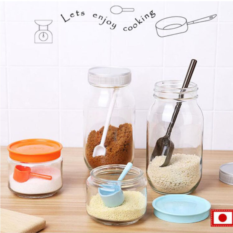 Japan imported inomata measuring spoon kitchen seasoning spoon plastic milk powder spoon set 5ml 15ml