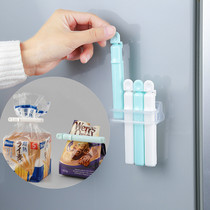 inomata Japan Import anti-loss closure clip food freshness sealing clip plastic bag sealed bag clamp sealer