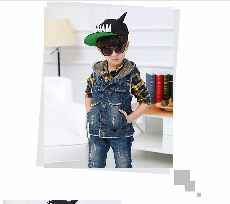 Gilet garcon BILIBALA en toile - Ref 2067914 Image 15