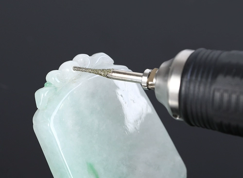 Vajrayana Jade Pleaching Beegle и удлиняемое маленькое сверли 2,35 алмазной изумрудный агат -камень каменный камень буровой глаз