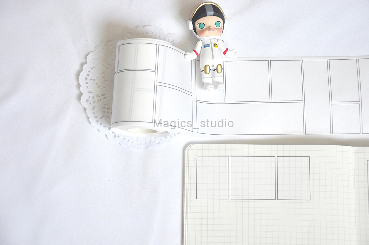 Package Whole Volume] Clip Fantastic Studio and Paper Tape Pet Ultra Width Little Salt Set Specification Magics